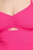 Суцільний купальник United Colors of Benetton колір рожевий м'яка чашечка (3278834)
