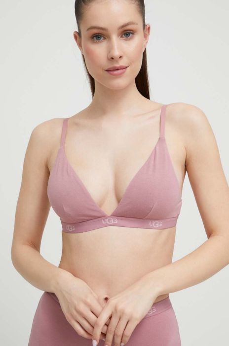 Бюстгальтер UGG колір рожевий меланж Бюстгальтер UGG колір рожевий меланж