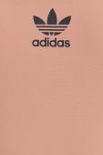 Суцільний купальник adidas Performance Adicolor колір помаранчевий м'яка чашечка IC2282-CLASTR/WHI Суцільний купальник adidas Performance Adicolor колір помаранчевий м'яка чашечка IC2282-CLASTR/WHI