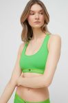 Бюстгальтер Tommy Hilfiger колір зелений однотонний Бюстгальтер Tommy Hilfiger колір зелений однотонний