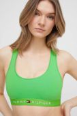 Бюстгальтер Tommy Hilfiger колір зелений однотонний