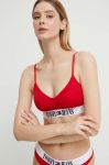 Бюстгальтер Tommy Jeans колір червоний однотонний (3143998) Бюстгальтер Tommy Jeans колір червоний однотонний (3143998)