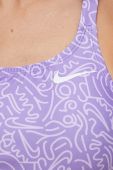Суцільний купальник Nike колір фіолетовий м'яка чашечка (3600193) Суцільний купальник Nike колір фіолетовий м'яка чашечка (3600193)