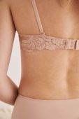 Бюстгальтер women'secret FEMININE MICRO колір рожевий мереживо однотонний 3545727 Бюстгальтер women'secret FEMININE MICRO колір рожевий мереживо однотонний 3545727