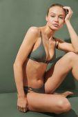 Купальний бюстгальтер women'secret SWIM ICONS колір зелений м'яка чашечка 6485457 Купальний бюстгальтер women'secret SWIM ICONS колір зелений м'яка чашечка 6485457