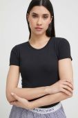 Піжамна футболка Polo Ralph Lauren колір чорний Піжамна футболка Polo Ralph Lauren колір чорний