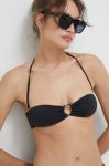 Купальний бюстгальтер Trussardi колір чорний злегка ущільнена чашечка (3276985) Купальний бюстгальтер Trussardi колір чорний злегка ущільнена чашечка (3276985)