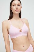 Купальний бюстгальтер Casall колір рожевий злегка ущільнена чашечка Купальний бюстгальтер Casall колір рожевий злегка ущільнена чашечка