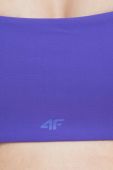 Купальний бюстгальтер 4F колір фіолетовий злегка ущільнена чашечка Купальний бюстгальтер 4F колір фіолетовий злегка ущільнена чашечка