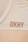Бюстгальтер Dkny колір бежевий однотонний Бюстгальтер Dkny колір бежевий однотонний