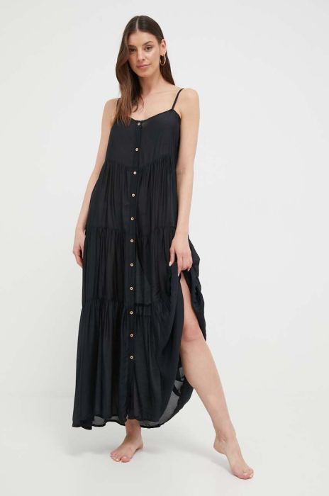 Пляжна сукня Polo Ralph Lauren колір чорний Пляжна сукня Polo Ralph Lauren колір чорний
