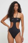 Суцільний купальник Kurt Geiger London колір чорний злегка ущільнена чашечка (3306694) Суцільний купальник Kurt Geiger London колір чорний злегка ущільнена чашечка (3306694)