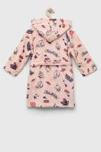 Дитячий бавовняний халат OVS колір рожевий (3175286)
