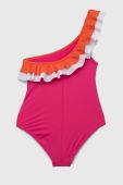 Суцільний дитячий купальник United Colors of Benetton колір рожевий (3282335)