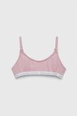 Дитячий бюстгальтер United Colors of Benetton 2-pack колір рожевий Дитячий бюстгальтер United Colors of Benetton 2-pack колір рожевий