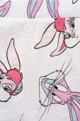 Дитяча бавовняна піжама United Colors of Benetton x Looney Tunes колір жовтий з принтом Дитяча бавовняна піжама United Colors of Benetton x Looney Tunes колір жовтий з принтом