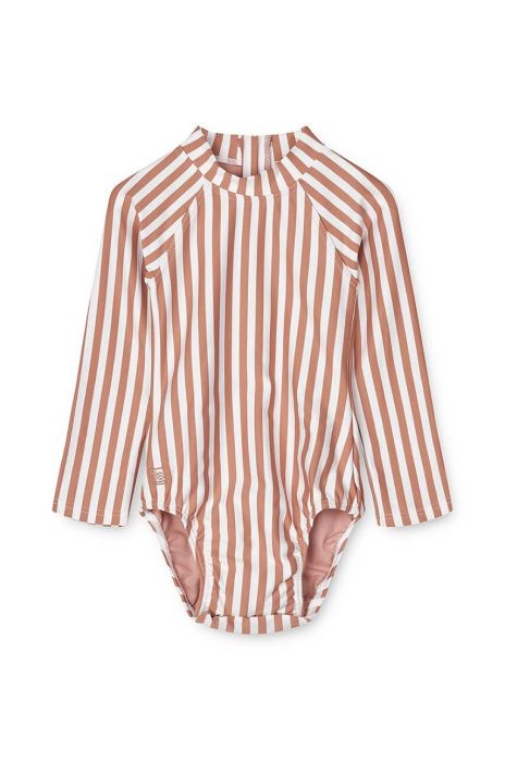 Суцільний дитячий купальник Liewood колір бежевий (3150225) Суцільний дитячий купальник Liewood колір бежевий (3150225)