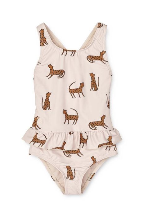 Суцільний дитячий купальник Liewood колір бежевий (3102904)