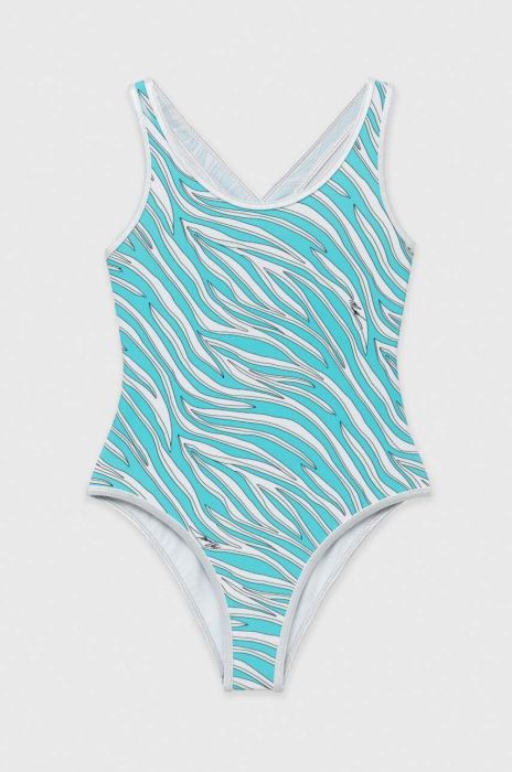 Суцільний дитячий купальник Michael Kors колір бірюзовий (3254193) Суцільний дитячий купальник Michael Kors колір бірюзовий (3254193)