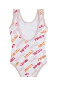 Суцільний дитячий купальник Kenzo Kids колір білий Суцільний дитячий купальник Kenzo Kids колір білий