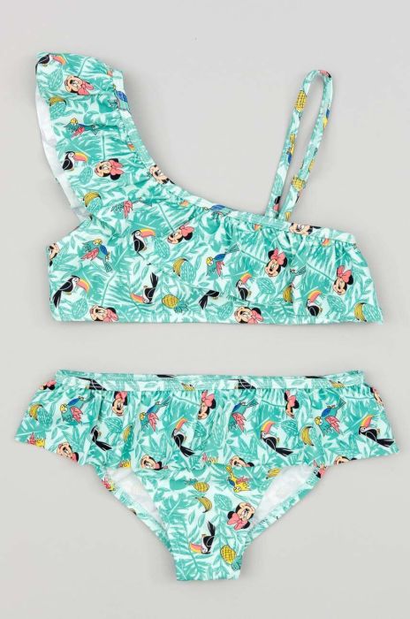 Роздільний дитячий купальник zippy колір бірюзовий Роздільний дитячий купальник zippy колір бірюзовий