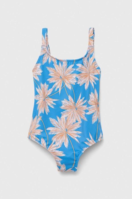 Суцільний дитячий купальник Roxy колір блакитний (3115946) Суцільний дитячий купальник Roxy колір блакитний (3115946)