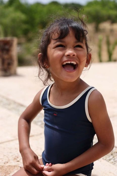 Суцільний дитячий купальник Konges Sl?jd колір синій (3173091) Суцільний дитячий купальник Konges Sl?jd колір синій (3173091)