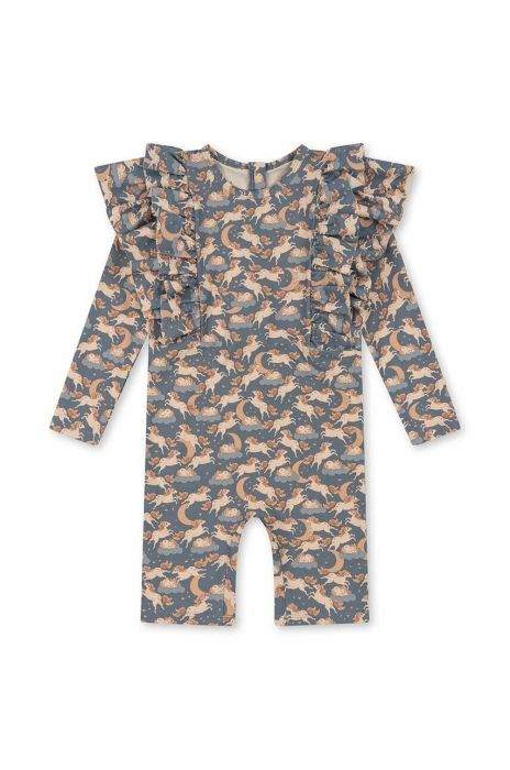 Суцільний дитячий купальник Konges Sl?jd колір блакитний (2999739) Суцільний дитячий купальник Konges Sl?jd колір блакитний (2999739)