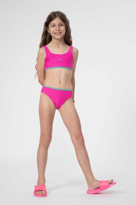 Роздільний дитячий купальник 4F F009 колір фіолетовий Роздільний дитячий купальник 4F F009 колір фіолетовий