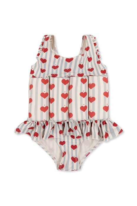 Суцільний дитячий купальник Konges Sl?jd колір червоний (3310824) Суцільний дитячий купальник Konges Sl?jd колір червоний (3310824)