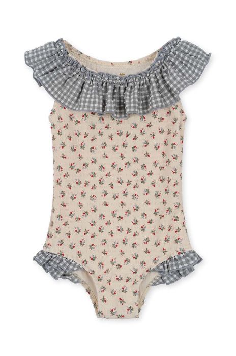 Суцільний дитячий купальник Konges Sl?jd колір блакитний (3303558) Суцільний дитячий купальник Konges Sl?jd колір блакитний (3303558)