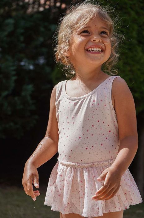 Суцільний дитячий купальник Konges Sl?jd колір рожевий (3263463) Суцільний дитячий купальник Konges Sl?jd колір рожевий (3263463)