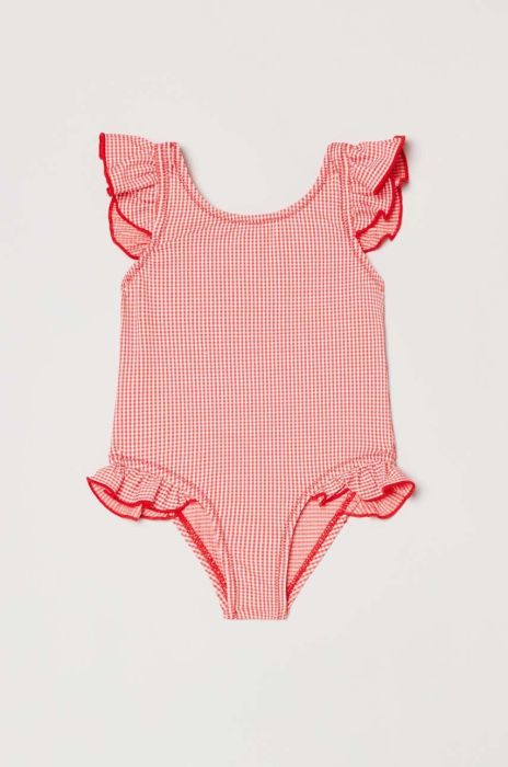 Суцільний дитячий купальник OVS колір помаранчевий Суцільний дитячий купальник OVS колір помаранчевий