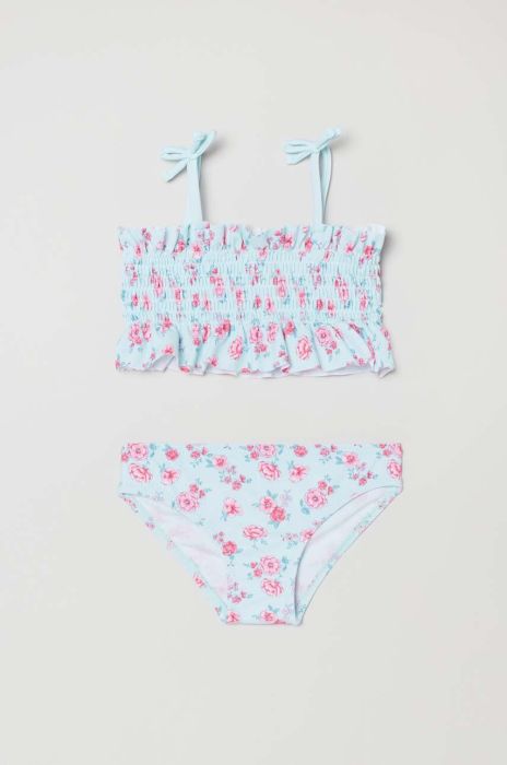 Дитячий роздільний купальник OVS колір блакитний