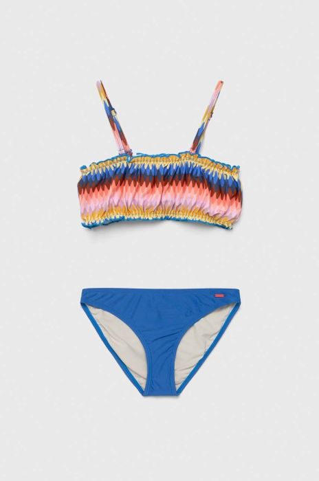 Роздільний дитячий купальник Protest PRTCLAUD JR колір блакитний Роздільний дитячий купальник Protest PRTCLAUD JR колір блакитний