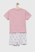 Дитяча бавовняна піжама Fila колір білий візерунок (3247179)