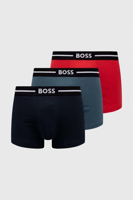 Боксери BOSS 3-pack чоловічі колір блакитний (2867202) Боксери BOSS 3-pack чоловічі колір блакитний (2867202)