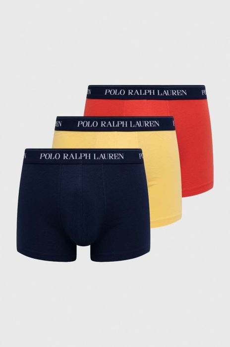 Боксери Polo Ralph Lauren 3-pack чоловічі колір червоний Боксери Polo Ralph Lauren 3-pack чоловічі колір червоний