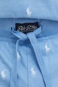 Піжамні бавовняні штани Polo Ralph Lauren візерунок колір блакитний Піжамні бавовняні штани Polo Ralph Lauren візерунок колір блакитний