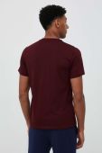 Бавовняна піжамна футболка Polo Ralph Lauren колір бордовий з принтом (3377206) Бавовняна піжамна футболка Polo Ralph Lauren колір бордовий з принтом (3377206)