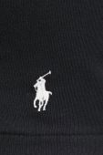 Піжамна футболка Polo Ralph Lauren колір чорний з принтом Піжамна футболка Polo Ralph Lauren колір чорний з принтом