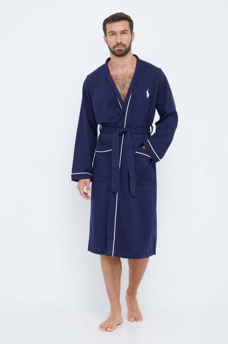 Халат Polo Ralph Lauren колір синій (3483233) Халат Polo Ralph Lauren колір синій (3483233)