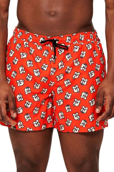 Купальні шорти Happy Socks колір помаранчевий Купальні шорти Happy Socks колір помаранчевий