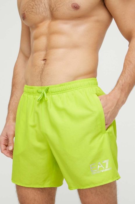 Купальні шорти EA7 Emporio Armani колір зелений (3090058) Купальні шорти EA7 Emporio Armani колір зелений (3090058)