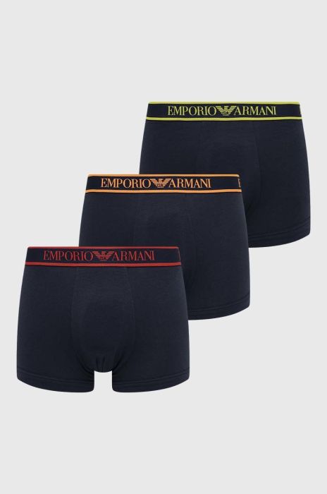 Боксери Emporio Armani Underwear 3-pack чоловічі колір синій (2919539) Боксери Emporio Armani Underwear 3-pack чоловічі колір синій (2919539)