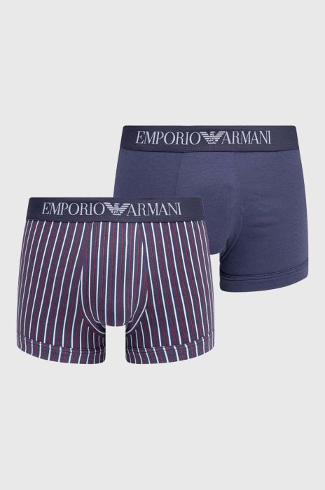 Боксери Emporio Armani Underwear 2-pack чоловічі колір синій (3272461) Боксери Emporio Armani Underwear 2-pack чоловічі колір синій (3272461)