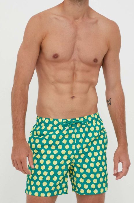 Купальні шорти United Colors of Benetton колір зелений (3288452) Купальні шорти United Colors of Benetton колір зелений (3288452)