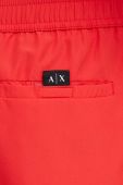 Купальні шорти Armani Exchange колір червоний Купальні шорти Armani Exchange колір червоний