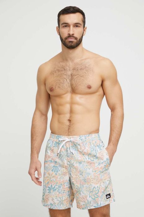 Купальні шорти Quiksilver колір бежевий