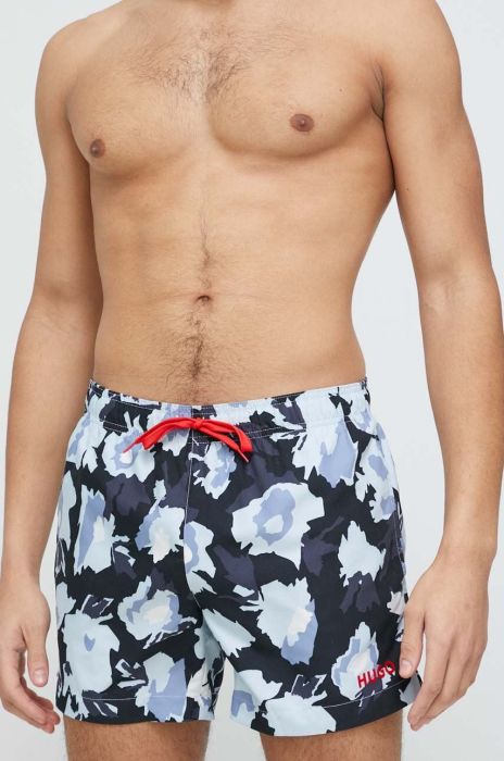 Купальні шорти HUGO колір блакитний (3227081) Купальні шорти HUGO колір блакитний (3227081)